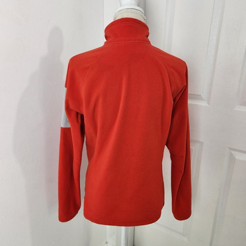 Eddie Bauer First Ascent Pullover Womens PL Red Fleece Hiking Climbing Gorpcore - Picture 6 of 14